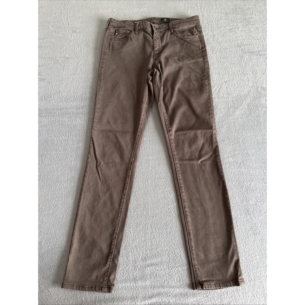 Adriano Goldschmied Jeans Women's  28R The Prima Cigarette Leg Skinny Brown